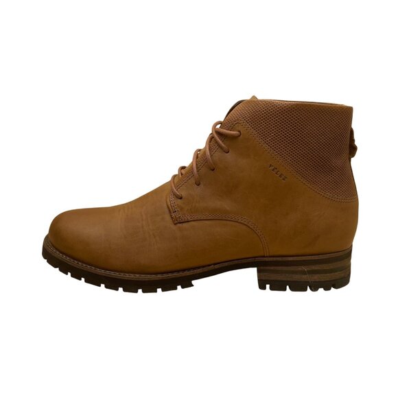 Velez Men’s Brown Leather Lace-Up Rugged Sole Artisan Ankle Boots  Size 43 main image 8